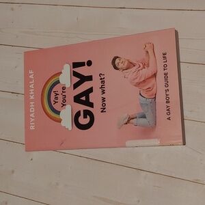 Yay! You're Gay! Now What? Teen Non Fiction Book By Riyadh Khalaf